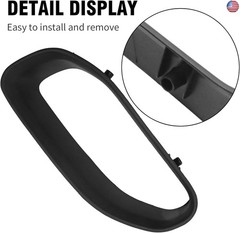 Anxingo Front Bumper Tow Hook Bezel Kit Replacement for Ram 1500 DT Body Style