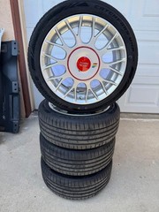 Bbs wheels bt202 new tires 195/45/15 4×100 model fórmula 1 benetton