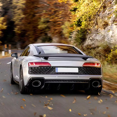 GT Wing Car Spoiler, 46.3 In. Universal Spoiler, Compatible with Most Sedans and