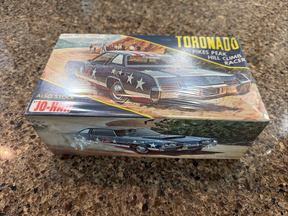 JO-HAN PIKES PEAK TORONADO ORIGINAL FACTORY SEALED KIT! CIRCA 1972!! VMCP!