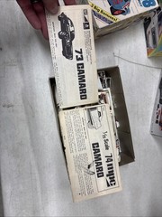 BUILT Vintage ORIG ISSUE MPC ’73 CAMARO Z28 2 Kits Kit | 1/25 Model Car