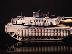 1/144 US M1A2 Abrams Tank Hand Finished Modern Warfare Diorama Battlefield 6