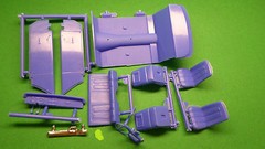 1966 Chevy Nova SS 1/25 Pro Street Interior Tub Bucket Seat Dash Race Drag Car
