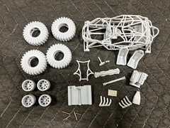 resin 3d printed 1/25 Scale Rock Buggy Kit 46 Inch Tires Blown Hemi Full Cage