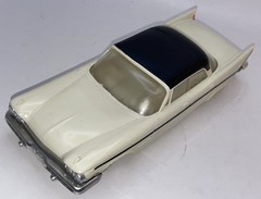 Jo-Han Promo Torsion Bar 1959 DeSoto 4Dr HT 1/25 Pearl White/Black VF-XLNT