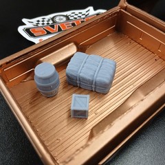 Resin 3D Farm Accessories Kit Diorama Or Truck Bed Diorama 1/24 , 1/25