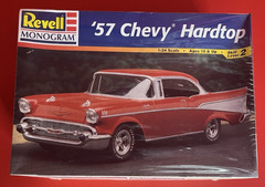 Revell Monogram Model Kit~’57 Chevy Hardtop~1:24~Skill Level 2~1998~85-2225