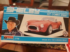 MONOGRAM 427 SHELBY COBRA STREET VERSION MODEL KIT #2798 1/24 New Open Box