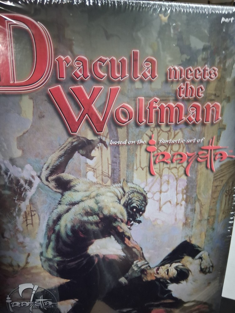 Moebius Dracula meets Wolfman 1/8 scale model kit