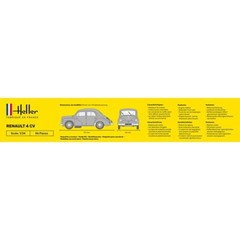 Heller #80762 1/24 Renault 4 CV