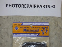 Roco Minitanks (NEW) 1/87 WWII US Rubber Assault Craft W/2 Paddles Lot #493Y©