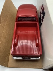 AMT ERTL Dealer Promo Car 1994 Dodge Ram 2500 Pick Up Flame Red/Silver #6194