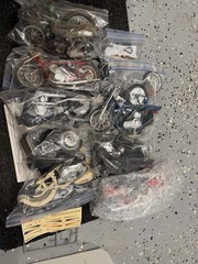 Vintage Model Motorcycle Parts Lot Misc