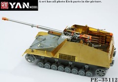 1/35 German Sd.Kfz.164 Nashornor Full PE Set w/Barrel for Border/Tamiya/Dragon