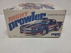 MPC 1/25 – NIGHT PROWLER CAMARO STREET MACHINE – Model Kit – 1-0740 NIB – 1979