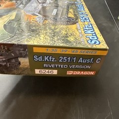 Dragon 1/35 Sd.Kfz. 251/1 Ausf. C Rivetted Version Kit# 6246