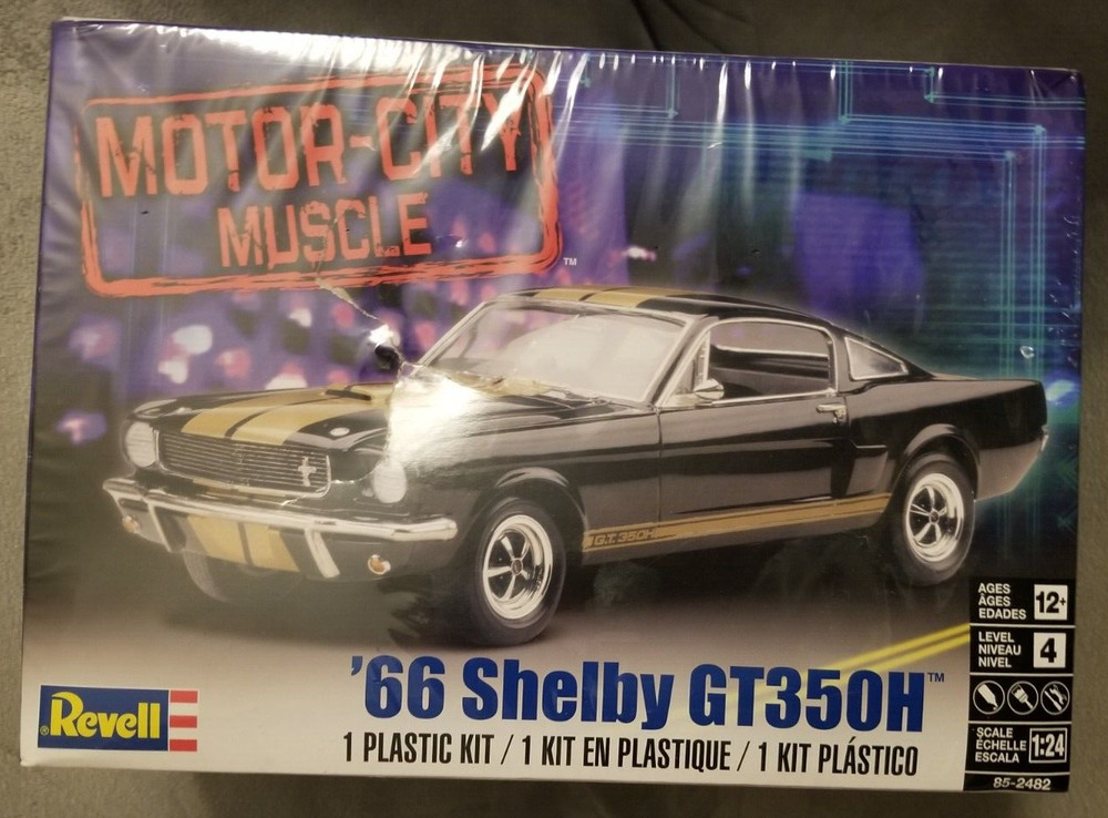 1966 Shelby GT350K “Motor City Muscle” 1/25 model kit Revell, SEALED