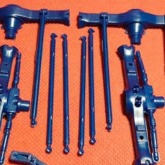 Front & Rear Suspension Ford F-150 Monster Truck 1:25 Scale Model Car Part AMT