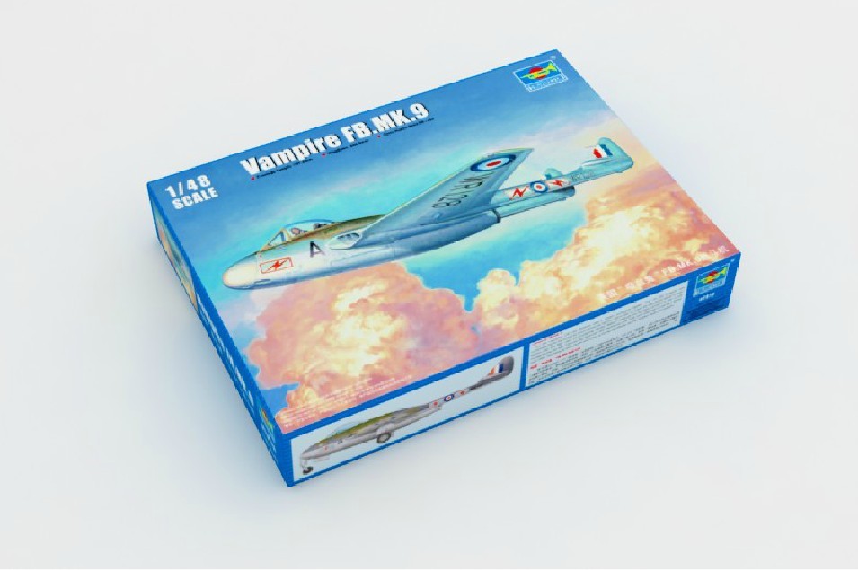 Trumpeter 1/48 02875 Vampire FB.Mk.9