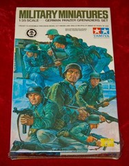 VINTAGE Tamiya German Panzer Grenadiers Set Made in Japan 1980’s SEALED BOX!