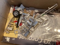 Lot of 5 1/25 Scale Model Kit Cars AMT 940 Ford Coupe Monogram Buick Charger