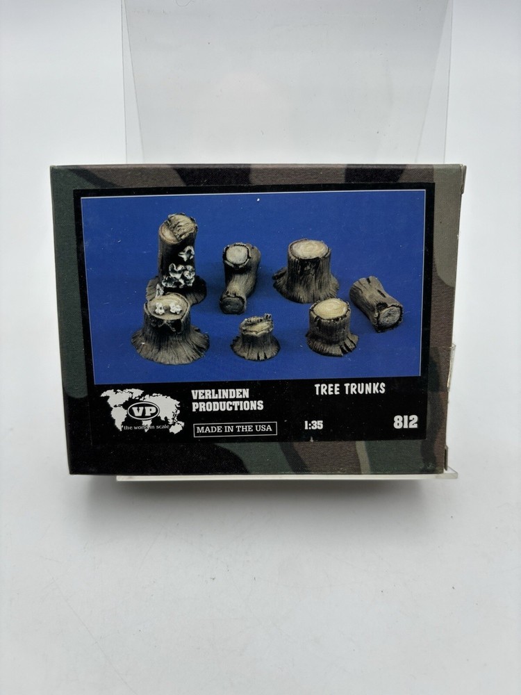 Verlinden 1/35 Various 7 Tree Trunks Diorama Kit 812