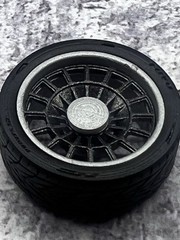1/24 Scale Artillery Chevy Style Wheel Set Upgrade For Scale Modeling
