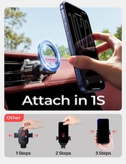 LISEN for MagSafe Car Phone Mount Strong Magnets Magnetic Phone Holders for Y…