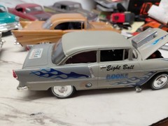 Model Junkyard/parts Plastic Custom Vintage Car Lot Of 11 Custom 55-57 Chevy
