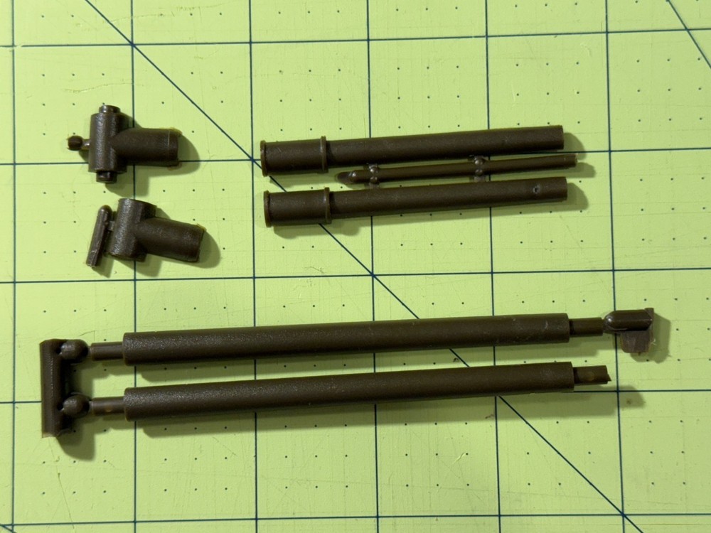 Nichimo R-3502 British Army Tank “Chieftain” Kitbash Parts Main Gun