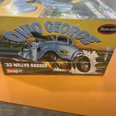 Polar Lights Snap It Ohio George ’33 Willys Gasser Model Kit Sealed