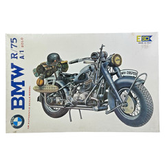 Vintage ESCI #7008 BMW R/75 A/1 Solo 1/9 Scale WWII German Motorcycle Model Kit