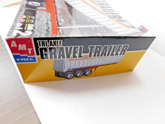 AMT/ERTL 31006 Tri Axle Gravel Trailer NEW OPEN BOX (2001) Bags Sealed
