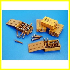 1/35 Scale Die-Cast Resin Model Assembled Kit German Grenades Scene Model Una…