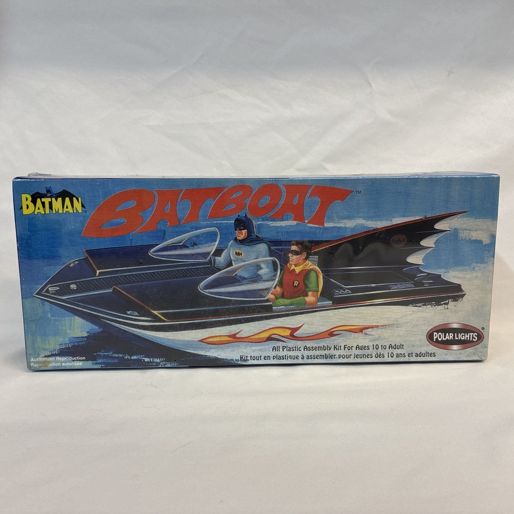 Vintage 2003 Batman Boat Batboat Model Kit #6906 By Polar Lights ~ New