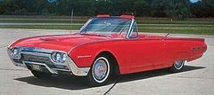 AMT 1962 Ford Thunderbird – Plastic Model Car Kit – 1/25 Scale – #682