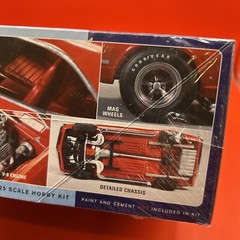 1968 Camaro Z/28 AMT Seats Dash Exhaust Valance Spoiler Model Parts 1:25 New 10