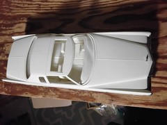 1976 White Cadillac EL DORADO Coupe Promo Dealer Model