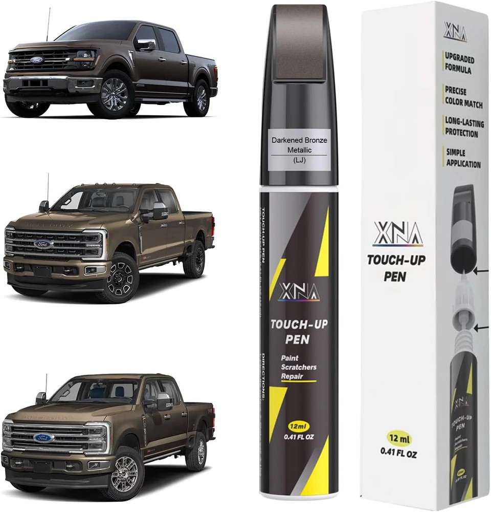 Darkened Bronze Metallic Touch-Up Paint for Ford – 2-in-1 Scratch Repair Kit