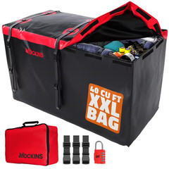 40 Cu. Ft. Waterproof Cargo Carrier Bag 70 In. X 33 In. X 30 In. Hitch Bag with