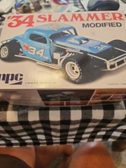 1934 Modified Slammer Model Kit MPC Open Box All There.