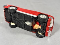 1/24 Scale Nicely Built 1963 Chevrolet CORVETTE Split Window RED Coupe Model Kit