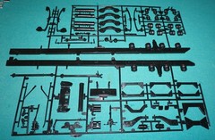 Kenworth W-900 Conventional Monogram 1/16 Frame Suspension Chassis Etc.