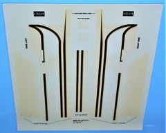 DECAL SHEET for 1980 AMT – Kenworth Aerodyne “BJ & the BEAR” Model Kit 1/32