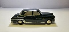1950 Banthrico Dodge “Coronet” SUPER RARE ALMOST-MINT TRUE Promo car BANK + KEY!