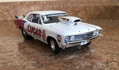 DECALS- Ron DeHoop ‘67 Chevelle, Sportsman drag racing series.