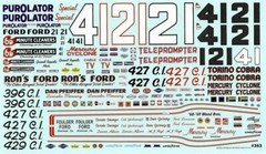Plastic Performance Products/Powerslide 363 #21/#41/#121 Wood Brothers 1967-71