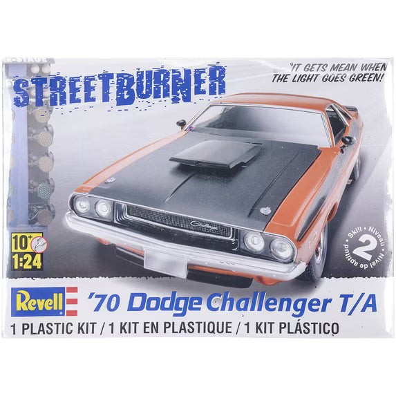Revell 85-2596 1/24 1970 Dodge Challenger T/A Street Burner Model Kit NIB