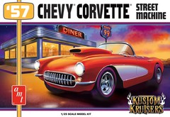 AMT 1957 Chevy Corvette Street Machine 1/25 Model Kit AMT1498