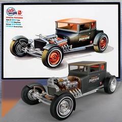 AMT 1167 1/25 1925 CHOPPED T (1925 FORD MODEL T) “ROUND 2” SCALE CUSTOMIZING KIT